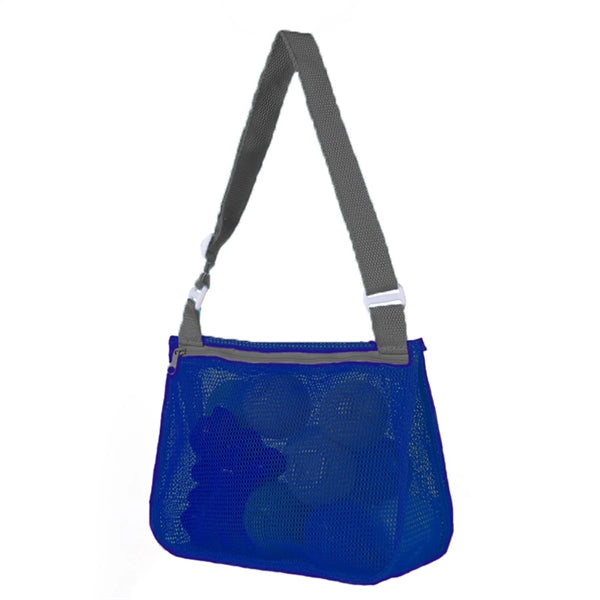 Adjustable Shoulder Beach Mesh Toy Handheld Bag