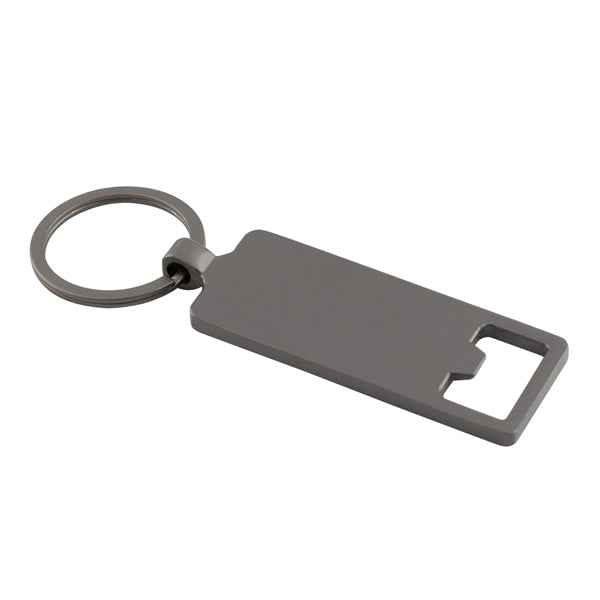 Wood Inlay Keytag with Bottle Opener