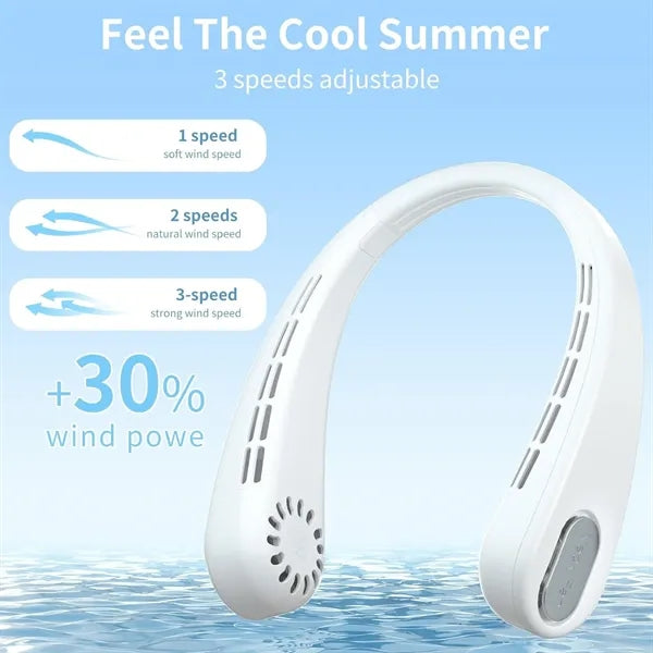 Bladeless USB Rechargeable Neck Fan
