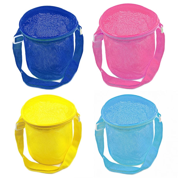 Circular Sand Collection Bucket Mesh Bag