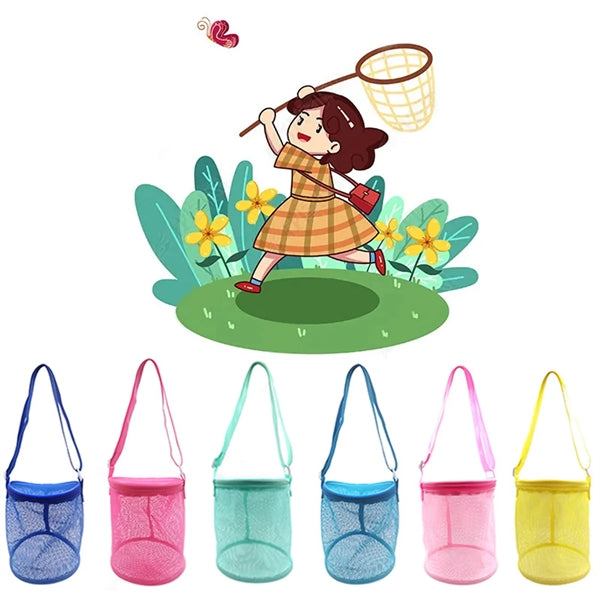 Circular Sand Collection Bucket Mesh Bag