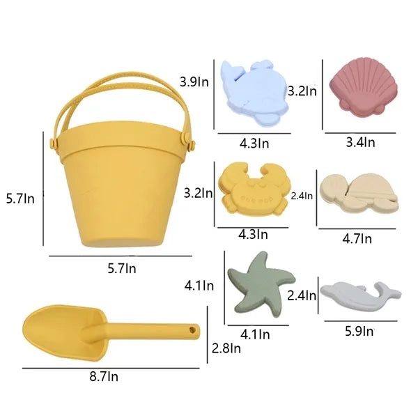 Silicone Beach Toy Set