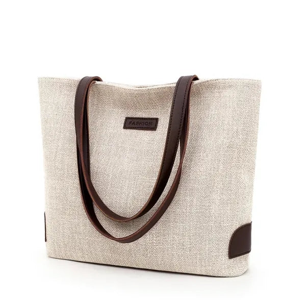 Linen Ladies Tote Bag