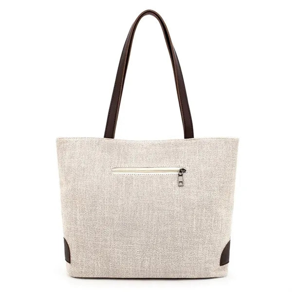 Linen Ladies Tote Bag