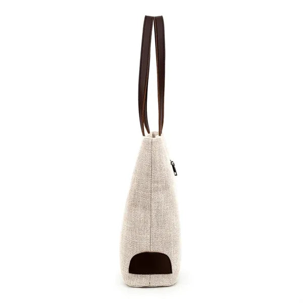 Linen Ladies Tote Bag