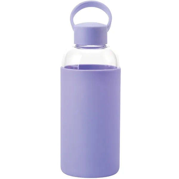 20 OZ Glass Water Bottle With Non-Slip Silicone Sleeve