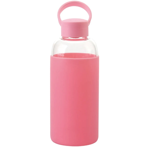 20 OZ Glass Water Bottle With Non-Slip Silicone Sleeve