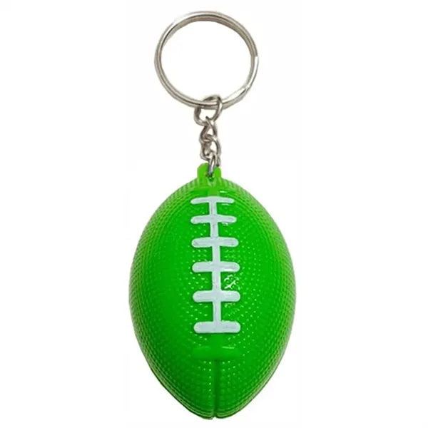 Mini Football Stress Ball Keychain
