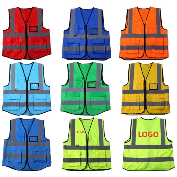 Adult Safety Breathable Reflective Vest