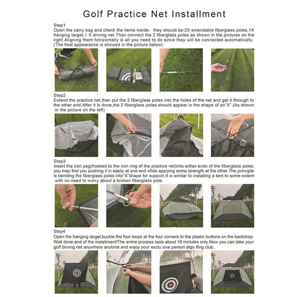 Golf Training Practice Net