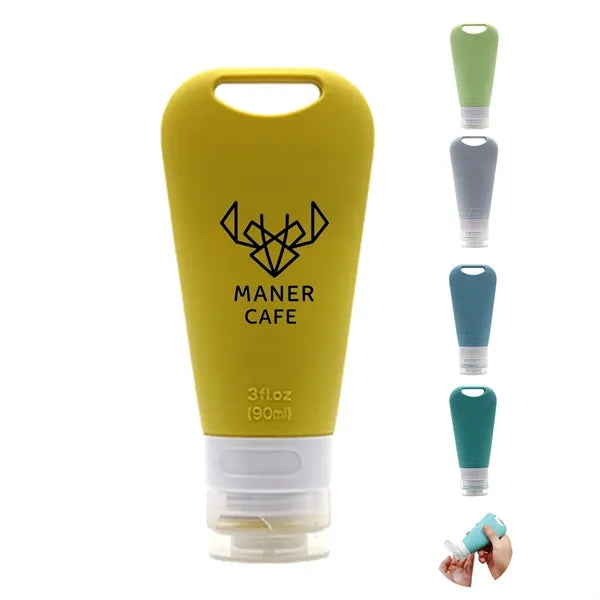 3oz Refillable Silicone Travel Bottles