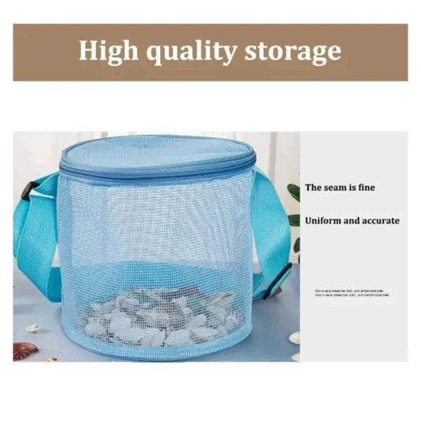 Beach Toy Mesh Collapsible Bag