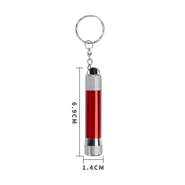 LED Flashlight with Keychain
