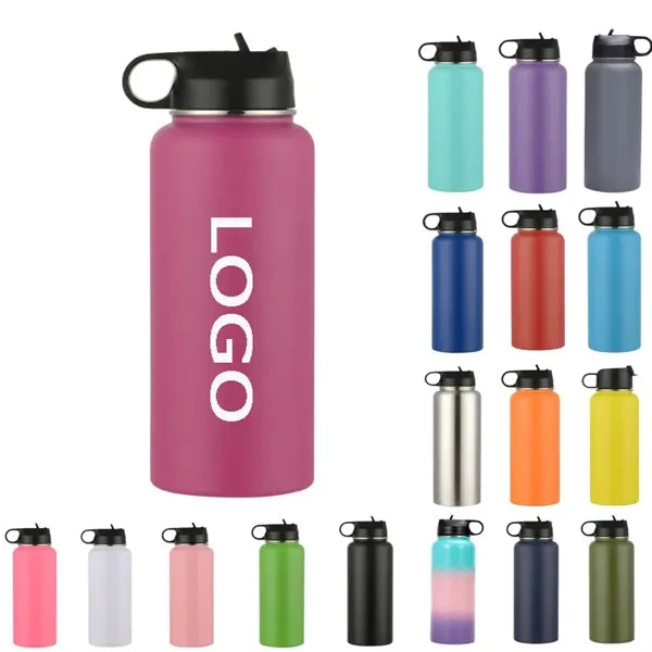 32 oz Stainless Steel Sports Water Cup