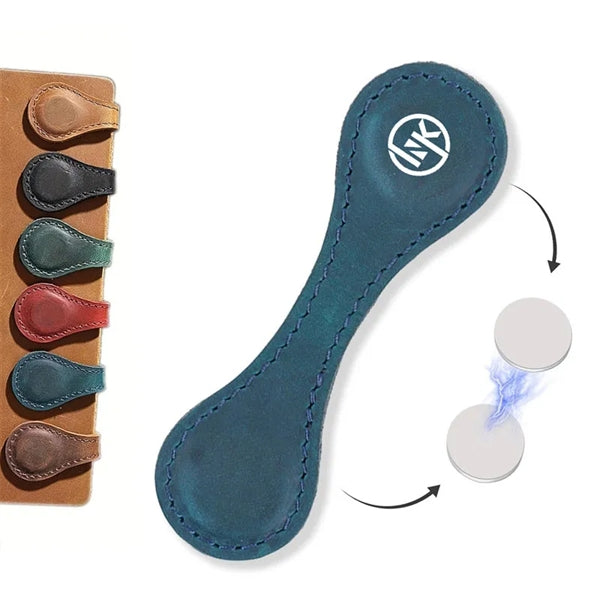 Leather Magnetic Bookmarks Book For Reading Lovers Gifts