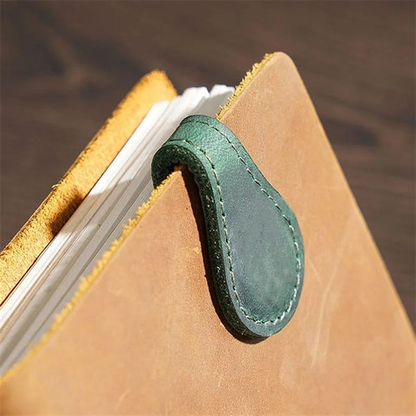 Leather Magnetic Bookmarks Book For Reading Lovers Gifts