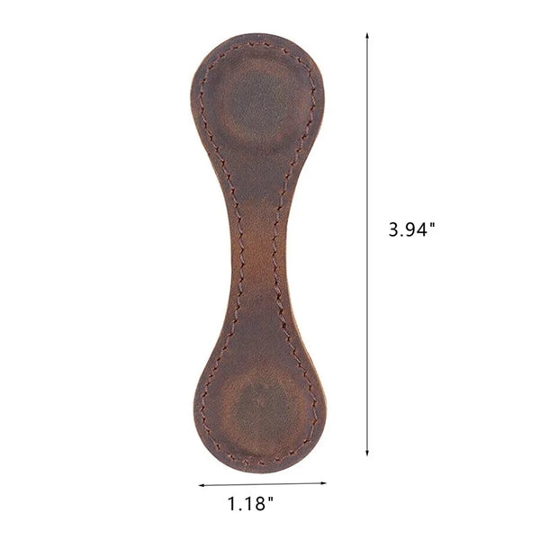 Leather Magnetic Bookmarks Book For Reading Lovers Gifts