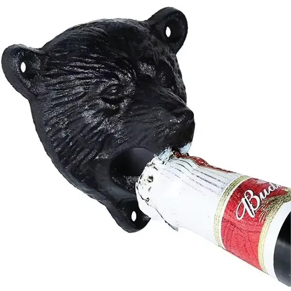 Bear Wall Mounted Bottle Opener