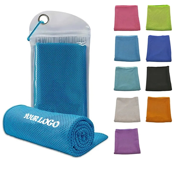Breathable Towel with Carabiner Clip