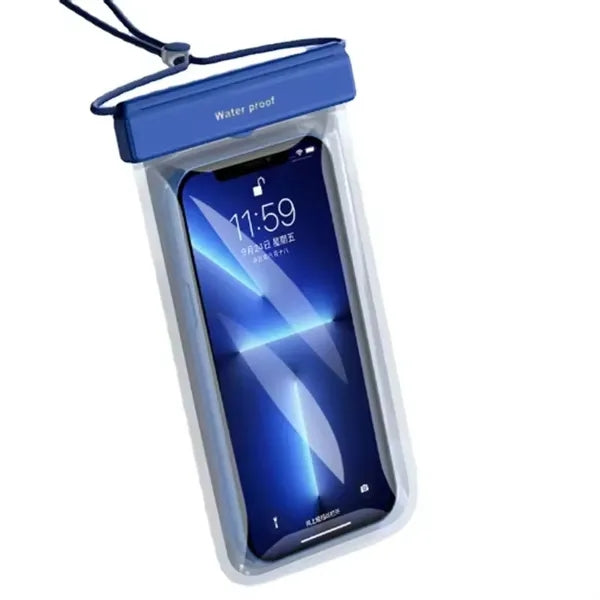 IPX8 Waterproof PVC Phone Bag with Lanyard