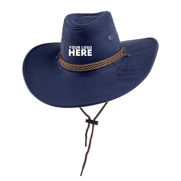 Suede Western Cowboy Hat