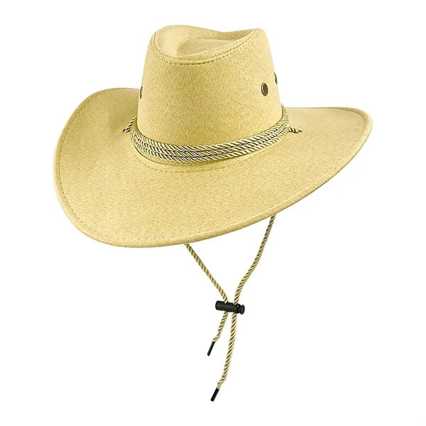 Suede Western Cowboy Hat