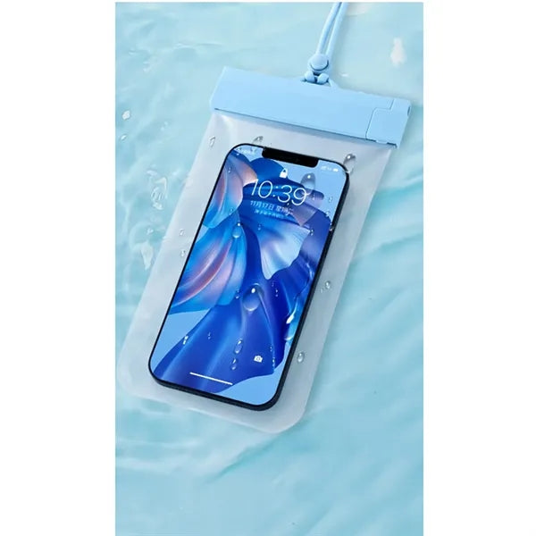 7.2" Clear Waterproof Phone Dry Bag with Lanyard
