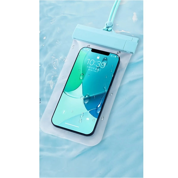 7.2" Clear Waterproof Phone Dry Bag with Lanyard