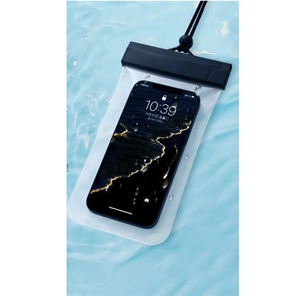 7.2" Clear Waterproof Phone Dry Bag with Lanyard