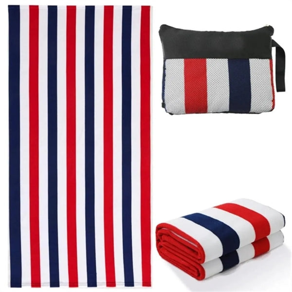 Beach Towel W/ Carry Bag