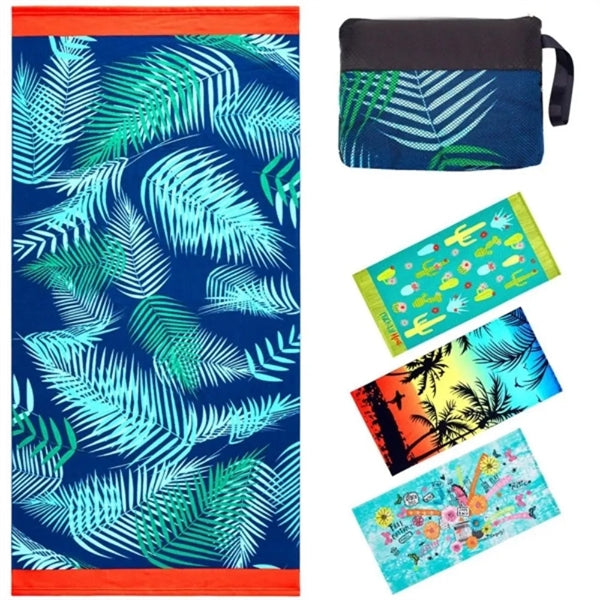 Beach Towel W/ Carry Bag
