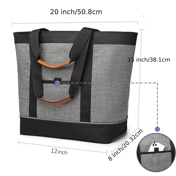 Large Leakproof Insulated Cooler Bag