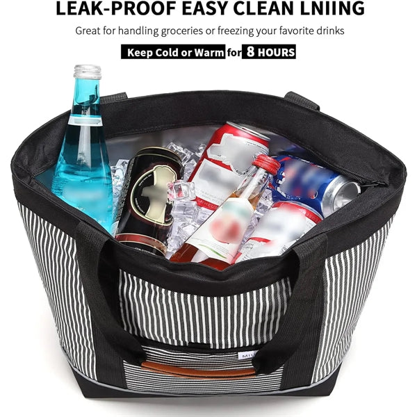 Large Leakproof Insulated Cooler Bag