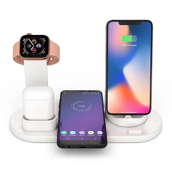 Fast Charging Wireless Charger Dock 4-in-1 Multiple Device