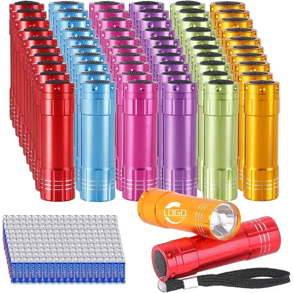 Aluminum LED Flashlight With Key Clip