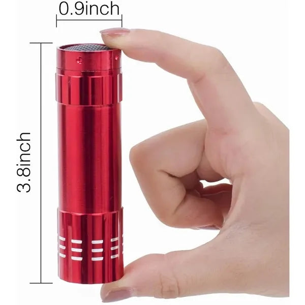 Aluminum LED Flashlight With Key Clip