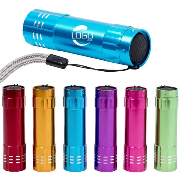 Aluminum LED Flashlight With Key Clip