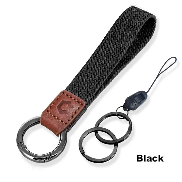 Woven Wrist Lanyard for Keys