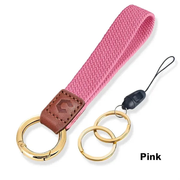 Woven Wrist Lanyard for Keys
