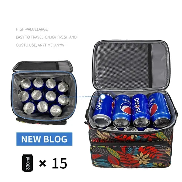 Portable Insulation And Ice Packing Camping Picnic Bento Bag