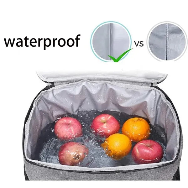 Portable Insulation And Ice Packing Camping Picnic Bento Bag
