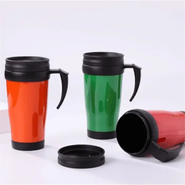 14 Oz. Insulated Plastic Travel Mug