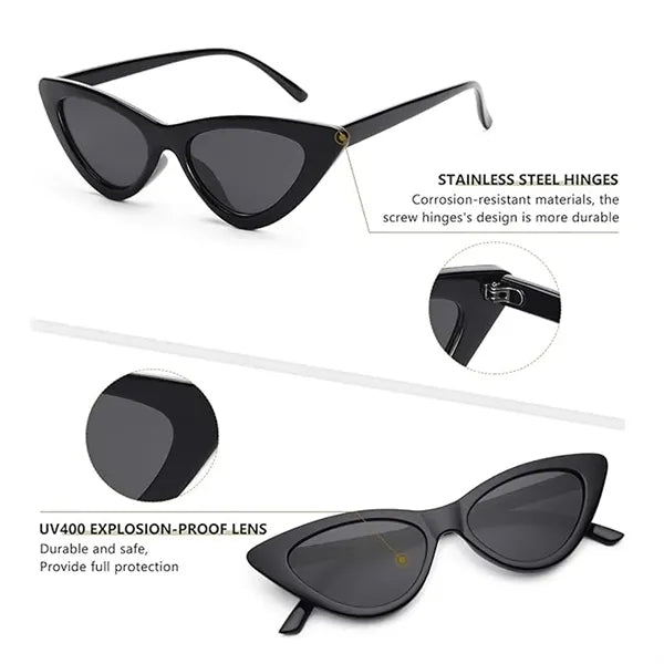 Retro Cat Eye Sunglasses