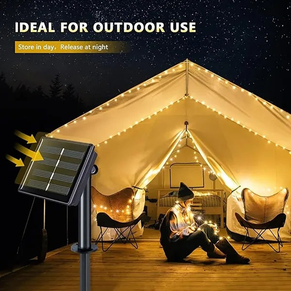 100 LED Solar Fairy Lights