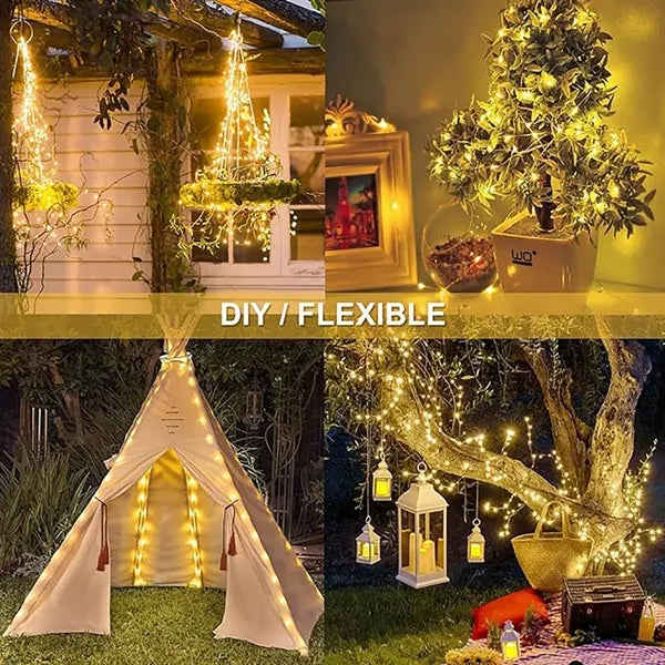 100 LED Solar Fairy Lights