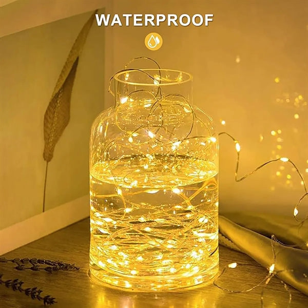 100 LED Solar Fairy Lights