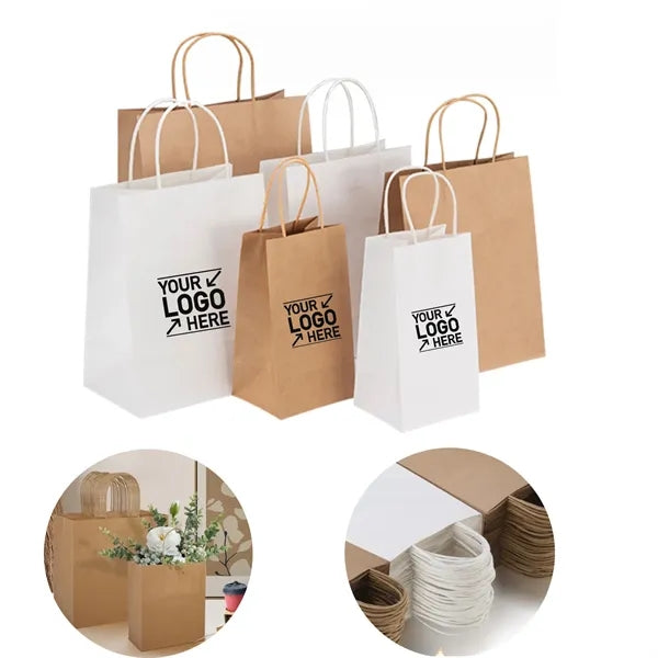 Solid Kraft Shopping Bag