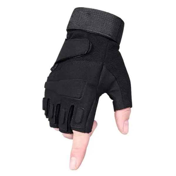 Outdoor non-slip half-finger summer gloves
