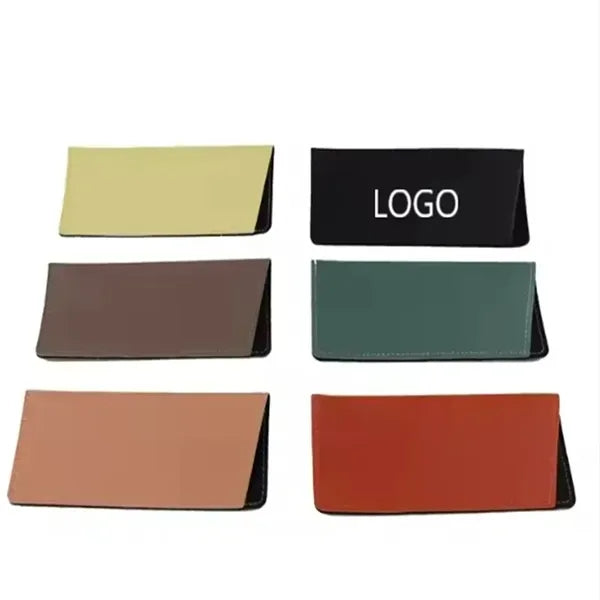 PU Case Leather Glasses Pouch Soft Sunglasses Makeup Holde