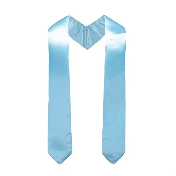 Solid Graduation Embroidered Stole